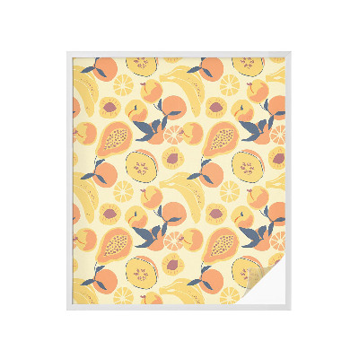 Klebefolie Fenster Sichtschutz Saftige Früchte