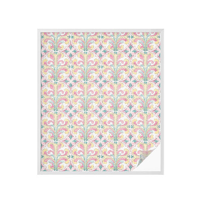 Fensterfolie Sichtschutz Blumensymmetrie