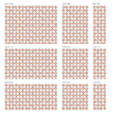 Sichtschutz Klebefolie Buntglasoptik Geometrische Rauten
