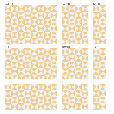 Sichtschutzfolie Fenster Buntglasoptik Geometrische Dreiecke