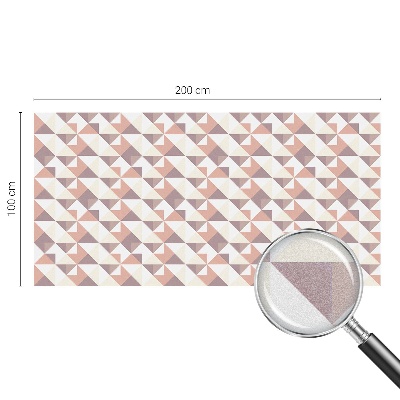 Folie für Fenster blickdicht Moderne Dreiecke