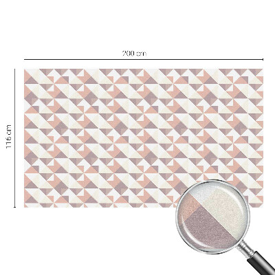 Folie für Fenster blickdicht Moderne Dreiecke