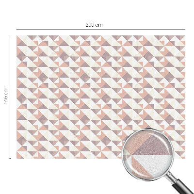 Folie für Fenster blickdicht Moderne Dreiecke