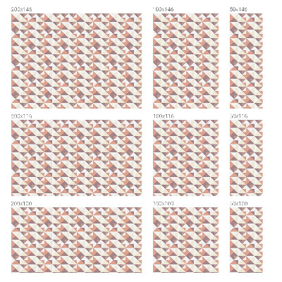 Folie für Fenster blickdicht Moderne Dreiecke