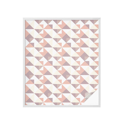 Folie für Fenster blickdicht Moderne Dreiecke