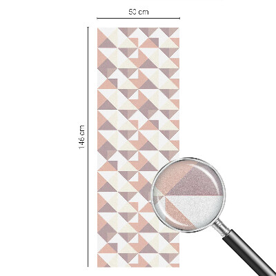 Folie für Fenster blickdicht Moderne Dreiecke