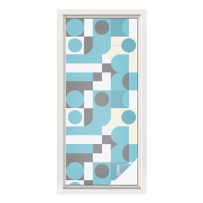 Klebefolie Fenster Sichtschutz Geometrische Muster