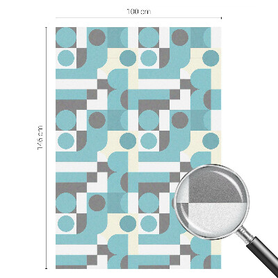 Klebefolie Fenster Sichtschutz Geometrische Muster