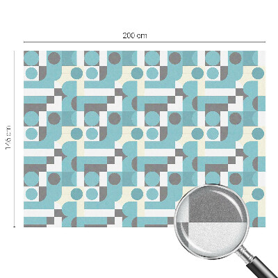 Klebefolie Fenster Sichtschutz Geometrische Muster