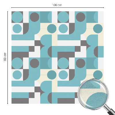 Klebefolie Fenster Sichtschutz Geometrische Muster