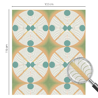Klebefolie Fenster Sichtschutz Geometrische Harmonie