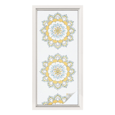 Klebefolie Fenster Sichtschutz Bunte Mandalas