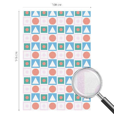 Folie für Fenster blickdicht Abstrakte Muster