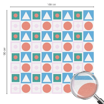 Folie für Fenster blickdicht Abstrakte Muster