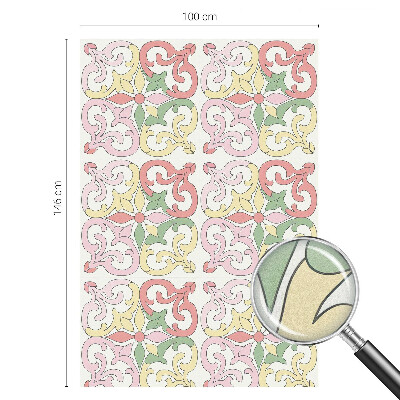 Fensterfolie Sichtschutz Blumenschmuck