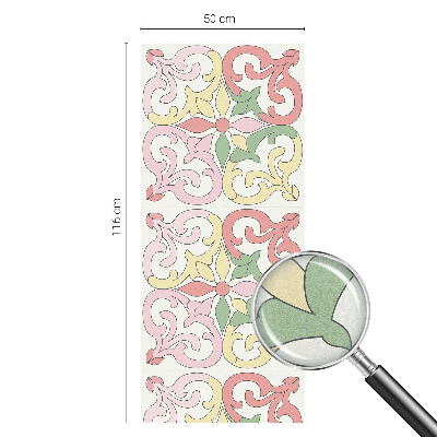 Fensterfolie Sichtschutz Blumenschmuck