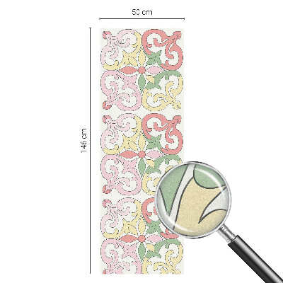 Fensterfolie Sichtschutz Blumenschmuck