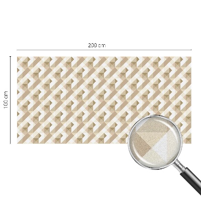 Folie für Fenster blickdicht Dreiecksmuster