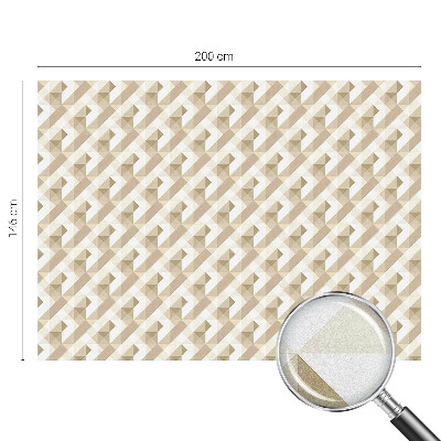 Folie für Fenster blickdicht Dreiecksmuster