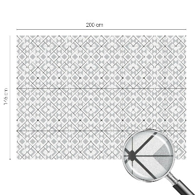 Fensterfolie Sichtschutz Geometrische Muster