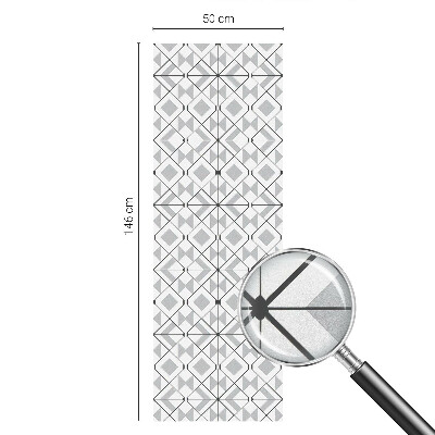 Fensterfolie Sichtschutz Geometrische Muster