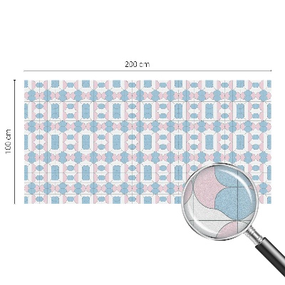 Folie für Fenster blickdicht Pastellmuster