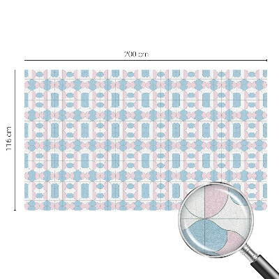 Folie für Fenster blickdicht Pastellmuster