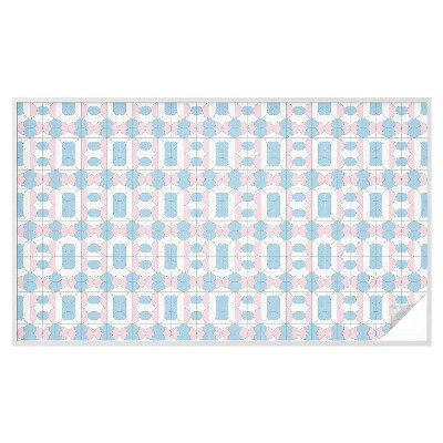 Folie für Fenster blickdicht Pastellmuster