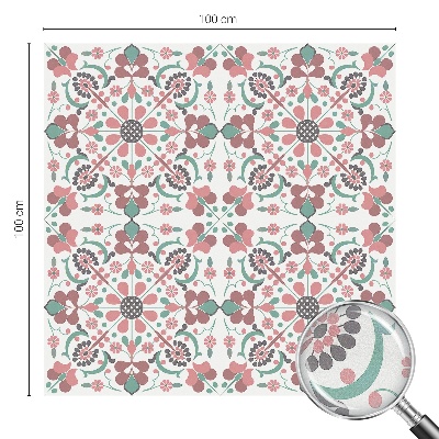 Fensterfolie Sichtschutz Florale Harmonie