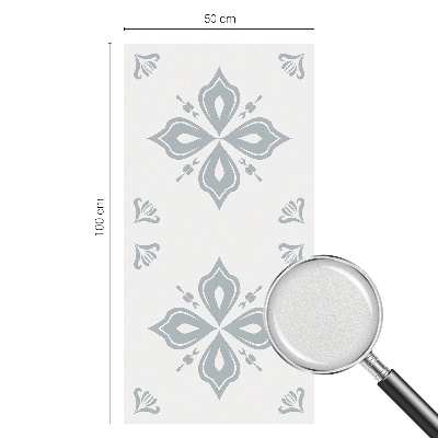 Klebefolie Fenster Sichtschutz Geometrische Symmetrie