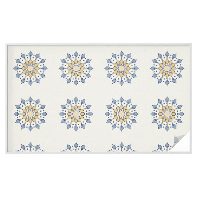 Sichtschutzfolie Fenster Buntglasoptik Dekorative Mandala