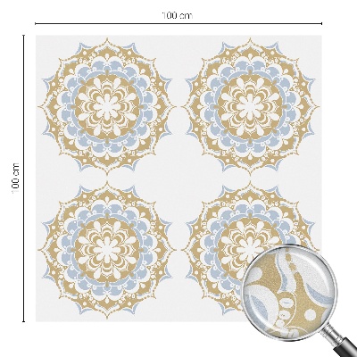 Klebefolie Fenster Sichtschutz Boho-Mandalas