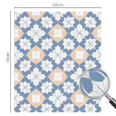 Klebefolie Fenster Sichtschutz Symmetrische Muster