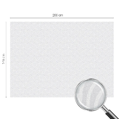 Folie für Fenster blickdicht Wellen der Harmonie