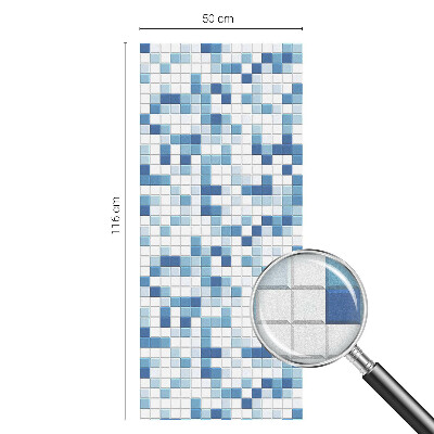 Fensterfolie Sichtschutz Kachelspiel