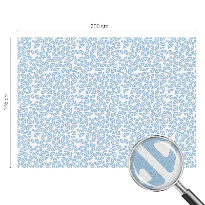 Sichtschutz Klebefolie Buntglasoptik Geometrische Muster