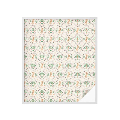 Fensterfolie Sichtschutz Palmenleopard