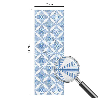 Sichtschutzfolie Fenster Buntglasoptik Geometrische Labyrinthe