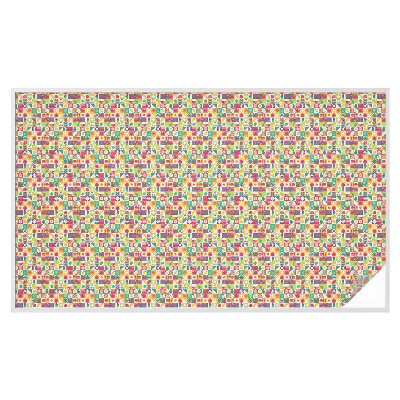 Folie für Fenster blickdicht Farbenfrohe Abstraktion