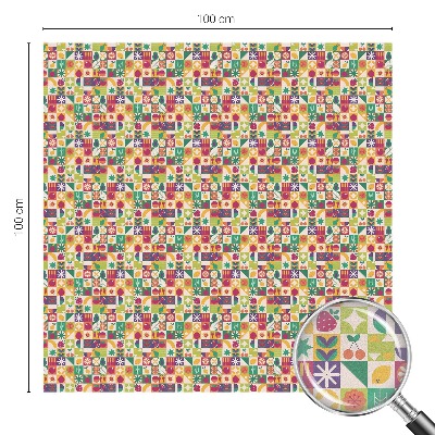 Folie für Fenster blickdicht Farbenfrohe Abstraktion