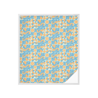 Folie für Fenster blickdicht Fischig-zitrusartig