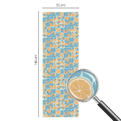 Folie für Fenster blickdicht Fischig-zitrusartig