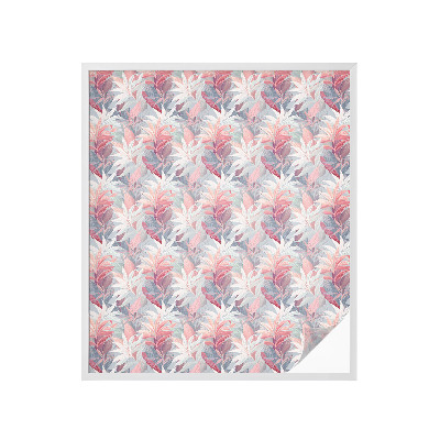 Klebefolie Fenster Sichtschutz Blütenblätter