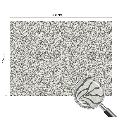 Sichtschutzfolie Fenster Buntglasoptik Blätter Blüten