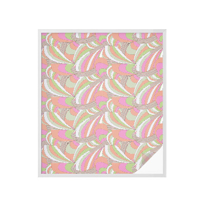 Fensterfolie Sichtschutz Buntes Zickzackmuster