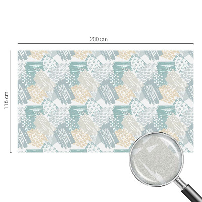 Sichtschutz Klebefolie Buntglasoptik Abstraktes Mosaik