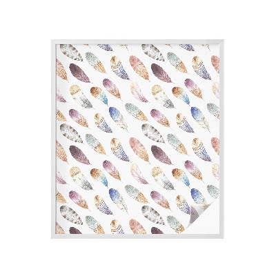 Fensterfolie Sichtschutz Boho-Federn