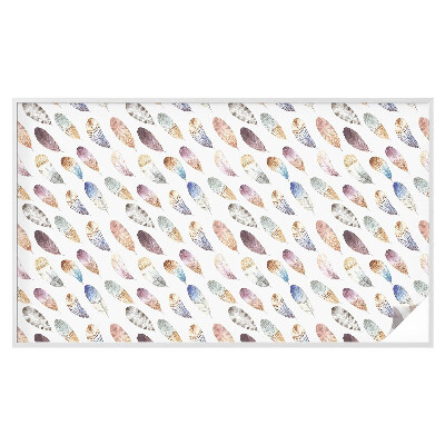 Fensterfolie Sichtschutz Boho-Federn