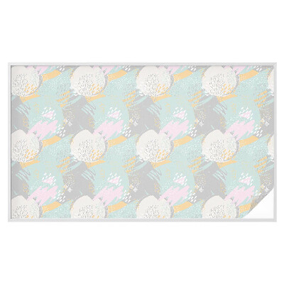 Sichtschutz Klebefolie Buntglasoptik Abstrakte Harmonie