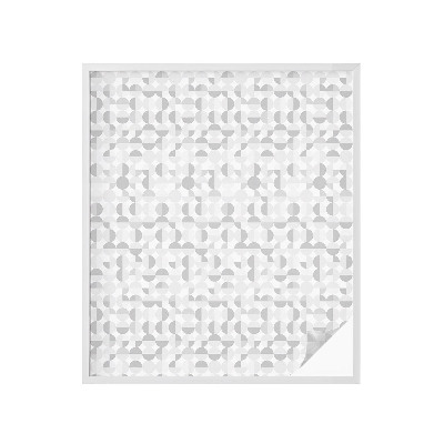 Sichtschutz Klebefolie Buntglasoptik Geometrische Muster